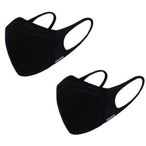 리비스타 스포츠 마스크 블랙, 소형, 2개