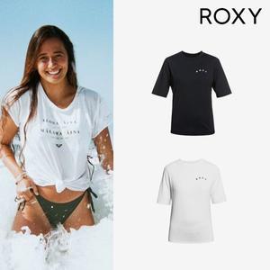 [록시][겨울할인 ] [공식] 록시 여성 엔조이웨이브 반팔 루즈핏 래쉬가드