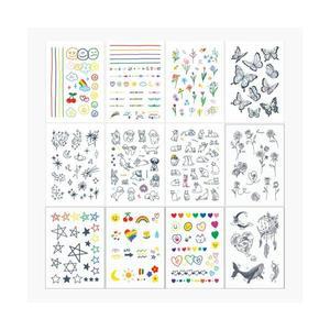 예쁜 귀여운 러블리 문신스티커 쁘띠 타투스티커 모음