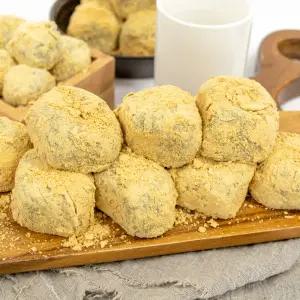 단팥앙금 찹쌀 콩쑥개떡 1.5kg (30구)