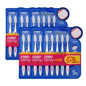 2080 오리지널 칫솔 미세모 10입 x6
