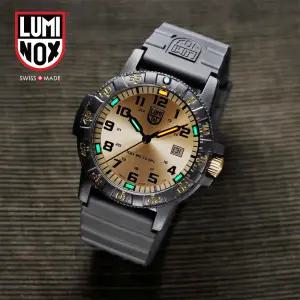 본사AS가능 루미녹스 네이비 씰 XS 0325 GP 한정판 레더백씨 터틀 자이언트 군인 아웃도어 캠핑 다이버워치