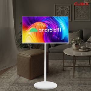 무빙큐빅스 27인치 FHD 화이트에디션 삼탠바이미 스마트 TV 삼텐바이미 중소바이미 스탠바이미