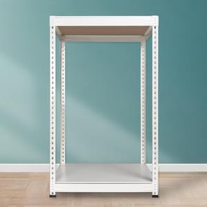 부원진열장 무볼트 독립형 진열대 베란다 건조기 펜트리 철제 조립식 앵글 제작 선반 2단