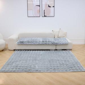 [리앤데코]양털밍크퍼 4인소파방석 65x240cm 쇼파 패드 토퍼