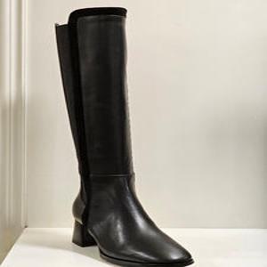 [바바라] 바바라 AAG855 스웨이드 콤비 첼시롱부츠