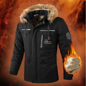 남성 양털 양모퍼 후드점퍼 롱패딩 외출복 겨울잠바 2색상 방수 아웃도어 아우터