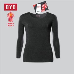 보디히트 히트텍 BYC 기능성 여성용 내복 여자 상의 긴팔 내의