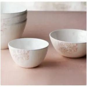 [한국도자기] 국화문 공기/대접 8p