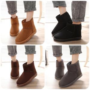 여성 안감 겨울용 숏 부츠 4color 방한화 캐쥬얼 털신 첼시 퍼안감