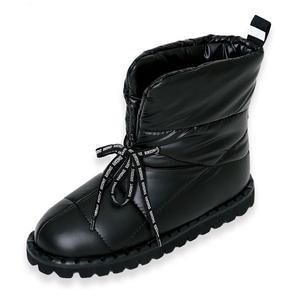 [STACCATO](신세계 사우스시티)스타카토 여성리얼퍼패딩부츠 PADDUGG_23FMBLK