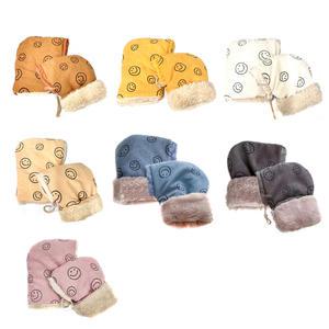 킥보드 자전거 스마일 장갑 핸드워머 방한장갑 핸드머프 성인 선물