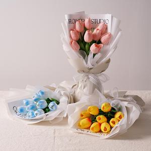 튤립 조명꽃다발 조화 졸업식 입학식 학예회 이벤트 축하선물