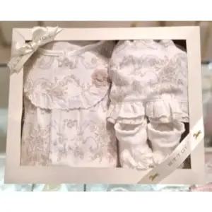 [에뜨와](본점) (임신출산선물)드쥬우주복모자X양말세트 (07R117583S1)