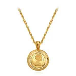 갤러리아 여자 순금 목걸이 엘리자베스컷팅 24K 18.75g 18K장식