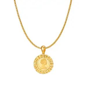 갤러리아 여자 순금 목걸이 엘리자베스 컷 24K 22.5g 18K장식