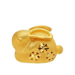 갤러리아 순금 토끼 기념품 복 피규어 24K 18.75g 동물 디자인