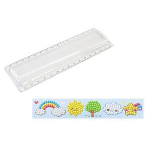 정인아트 (슬립형)아크릴자+무지개 보석십자수 만들기세트 / 15cm