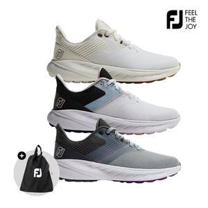 [풋조이양말+신발주머니증정] 풋조이 FLEX4 플렉스4 스파이크리스 여성 골프화 W형