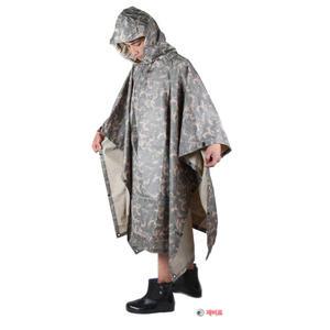 제비표우의 ACU 판초우의 우비 낚시복