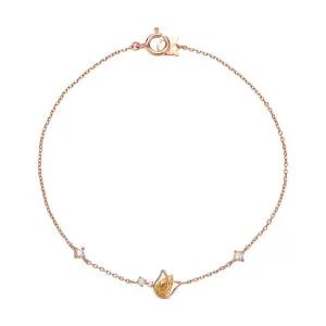 갤러리아 여자 14K 팔찌 체인 금팔찌 TL 망고 튤립