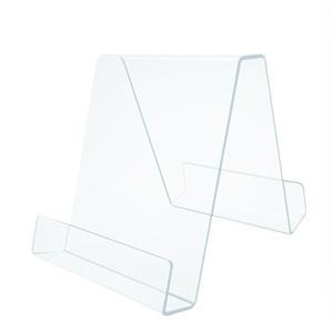 고품질 아크릴 양면 디피용삼각받침대 대형 책거치대 행사 전시 제품 도서