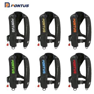 구명조끼 폰터스 PL-9300 자동팽창식 Co2팽창식 등판망사 고강도버클 수납공간 KOMSA인증