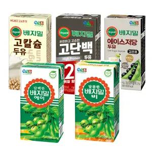 정식품 베지밀 고칼슘 하이칼슘 두유 190ml 32팩 / 베지밀A,B 에이스 시니어 고단백초코 인기 상품모음전
