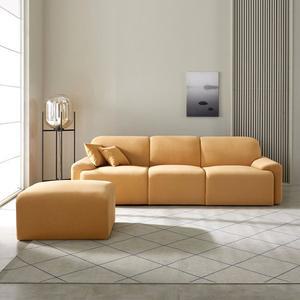 아르코 3.5인용 아쿠아텍스 조야원단 모듈형 패브릭 소파 +스툴