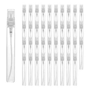 향수용기 반투명캡 투명 스프레이 공병 10ml 40개 플라스틱뚜껑