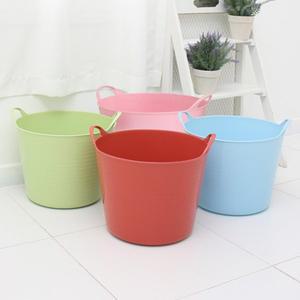 [가쯔]파스텔소프트빨래바구니25L3개