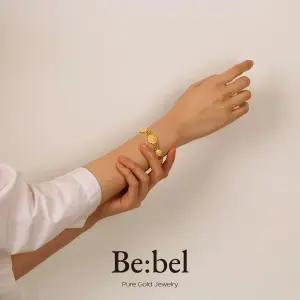 순금팔찌 18.75g 24k 장미B 비벨 다섯돈 5돈