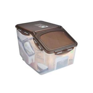 락앤락 클래식 HPL510 쌀통 10KG(12L) 브라운