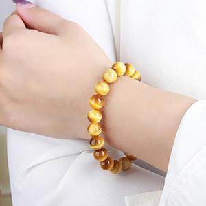 6mm 호안석 소원팔찌 팔지 천연 남자원석팔찌