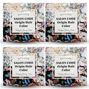 제니하우스 살롱코드 오리진 헤어컬러 염색약 다크브라운 4개/새치커버염색약/무료 dv
