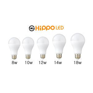 [히포라이트] LED벌브 8w 10w 12w 14w 18w 주광색 전구색 가정용 사무용