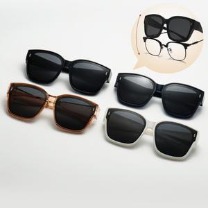 글라스렌 가벼운 안경위에 쓰는 접이식선글라스 안경위선글 클립선글라스 TSGL08