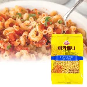 에이치에이유통 오뚜기 마카로니 500g 파스타면 듀럼밀 세몰리나 100%
