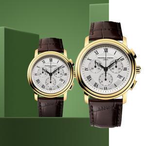 [선물 5종] 3년보증 백화점AS가능 프레드릭 콘스탄트 FC-292MC4P5 클래식 크로노그래프 남성 가죽시계