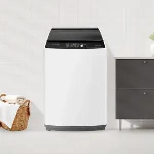 쿠잉 통돌이 일반세탁기 LW101W2 10kg 소형 미니