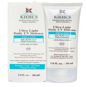 키엘 울트라 라이트 데일리 유브이 디펜스 아쿠아 젤 60ml -3도 낮은 썬크림