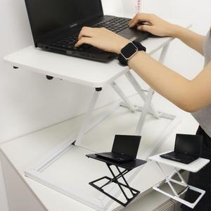 (완제품) 튼튼한 높낮이 조절 책상 스탠딩 수동 높이조절 책상