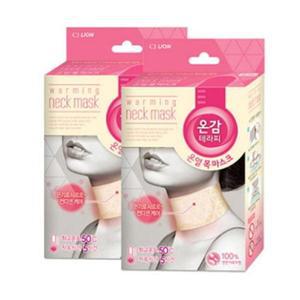 | 라이온 | 온감테라피 온열 목마스크 5매입 x 2박스 (내추럴아로마) 목이칼칼할때 중요한날목관리 온열목