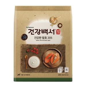 건강백서 전연령용 건강한 발효 205 건식사료 가수분해 연어 2.5kg 1개