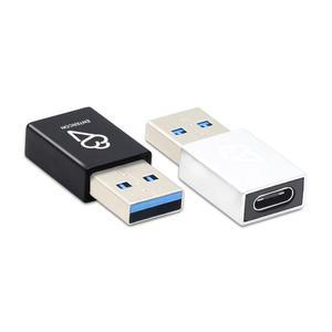 엔터콘 USB A to C 변환 젠더 핸드폰 연결 고속충전 어댑터