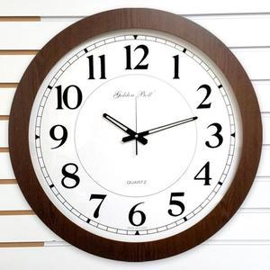 [무료배송/제조한국] 빅사이즈 원형 벽시계 딥브라운 600 제조한국 특대형벽시계 빅사이즈벽시계 인테리어