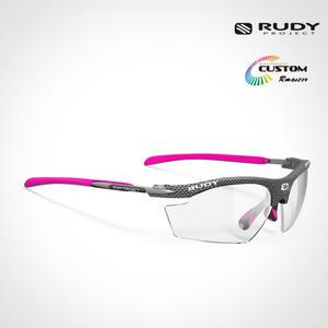 루디 선글라스 라이돈2 커스텀 카본-퓨셔 미러+변색 SP537814FC 스포츠 고글