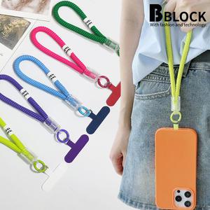비블럭 핸드폰 로프 스트랩 휴대폰 키링 손목 고리
