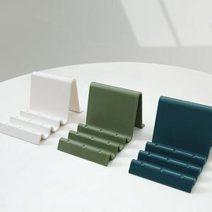 심플 휴대폰 태블릿 거치대 물결 탁상용 폰거치대