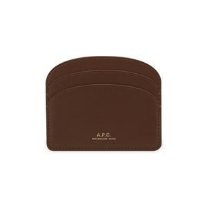 [아페쎄]  여성 하프문 브라운 카드지갑 PXAWV F63270 CAD